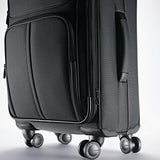 Samsonite Leverage LTE Wheeled Boarding Bag and 20-inch Spinner Upright Poseidon Blue