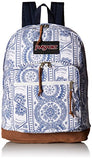 Jansport Unisex Right Pack Expressions Back Pack White Swedish Lace One Size