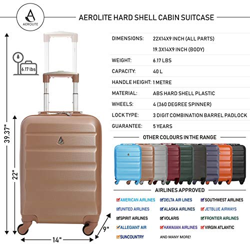 Shop Large Capacity Maximum Allowance 22x14x9 – Luggage Factory