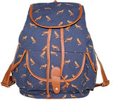 Women Girl Fox Print Backpack Satchel Bookbag Rucksack Travel Casual Bags