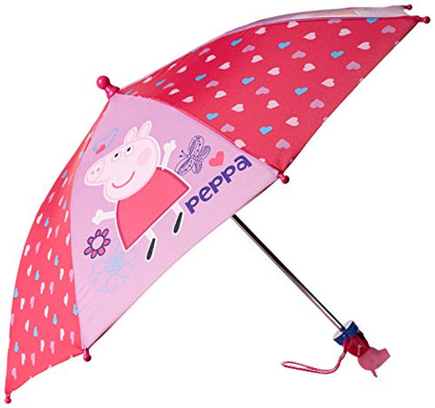 Peppa Pig Girls' Little Purple Play Umbrella, Pink One Size