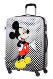 American Tourister Disney Legends - Spinner Large Alfatwist Suitcase, 75 cm, 88 liters, Multicolour (Mickey Mouse Polka Dot)