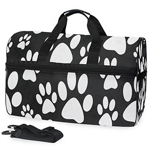 Dog print hotsell duffle bag