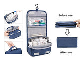 Hgdgears Travel Toiletry Bag With Hanging Hook,Portable Travel Makeup Bag,Cosmetic Organizer Bag