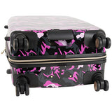 Aimee Kestenberg Women's Sergeant 24" Camo Printed Hardside Expandable 8-Wheel Spinner Checked