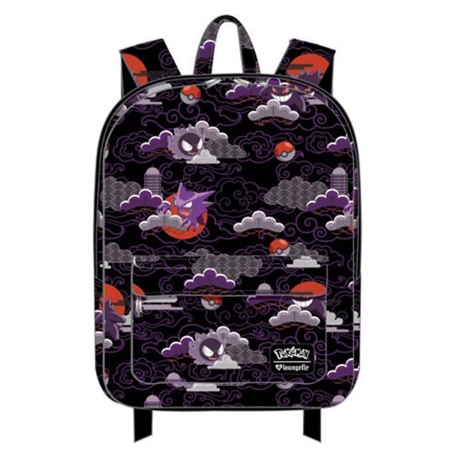 Loungefly, Bags, Pokemon Ghost Type Backpack Aop Loungefly Mini Purple  Bag Nwt