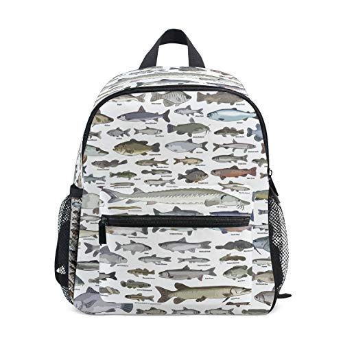 Shop Sea Fish Pattern Backpack for Girl Boy P – Luggage Factory
