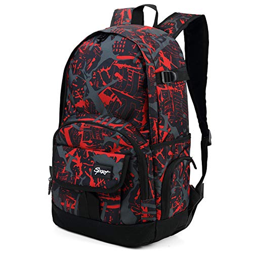 Graffiti Backpack made in USA / Light Designer Backpack Fits 