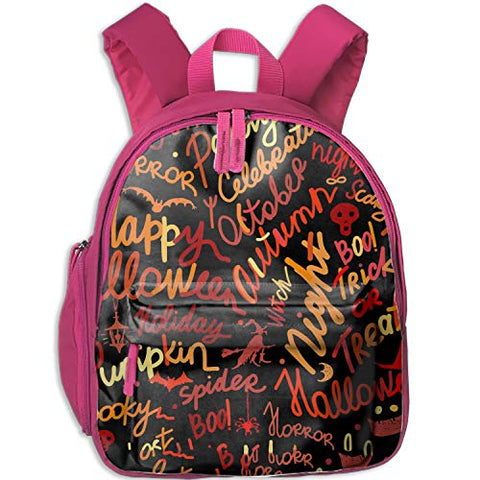 Printed children's backpack Halloween Fun children's school bag for primary school students