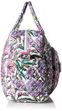 Vera Bradley Iconic Weekender Travel Bag, Signature Cotton, Lavender Meadow