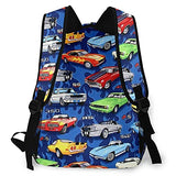 Multi leisure backpack,Auto Sports Muscle Cars Pattern, travel sports School bag for adult youth College Students