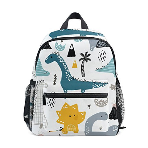 Cute Backpack Schoolbag Dino Scandinavian Style for Kid's Toddler Children