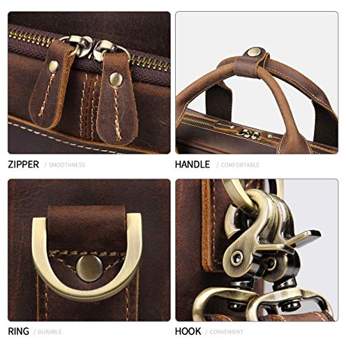 Metallic Foldover Crossbody Bag with Ring Handle