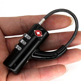 Travel bag code telescopic padlock 3 password customs certification combination trunk TSA certified