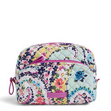 Vera Bradley Iconic Medium Cosmetic, Wildflower Paisley