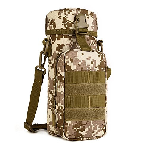 Tactical MOLLE Water Bottle Pouch for Backpack