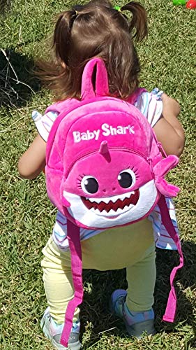 Plush Baby Shark Mini Backpack