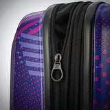 American Tourister Checked-Large, Purple Storm