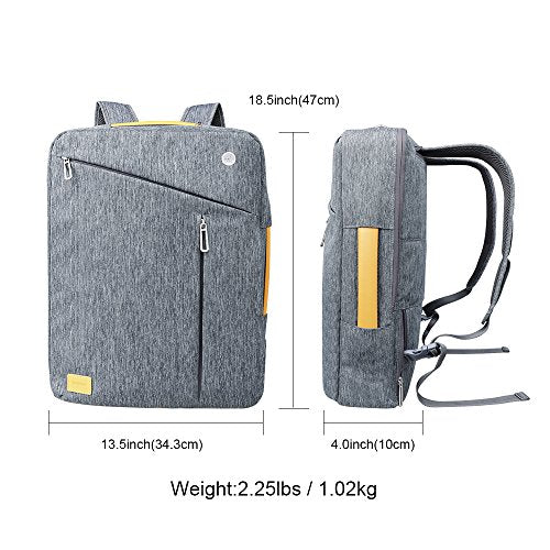 17.3 Inch Convertible Laptop Backpack - Wiwu Multi Functional Travel ...