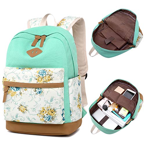 BANQLYN School-Bags Travel Nylon Teenage-Girls Backpack 15 L Backpack Blue  - Price in India