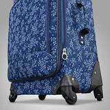 American Tourister Fieldbrook XLT 4pc Set (bb/Wh Dfl/21/25 Spinner), Blue Floral