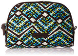 Vera Bradley Small Zip Cosmetic, Rain Forest