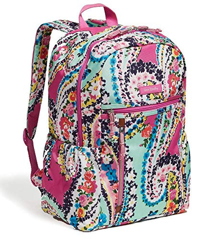 Vera Bradley Lighten Up Study Hall Backpack in Wildflower Paisley