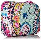 Vera Bradley Iconic Rfid Little Crossbody, Signature Cotton,Wildflower Paisley