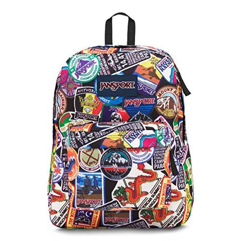 Jansport Superbreak Backpack Heritage Patches