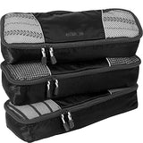 Ebags Slim Packing Cubes - 3Pc Set (Black)