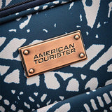 American Tourister Checked-Medium, Floral Indigo Sand