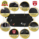 RFID Money Belt For Travel With RFID Blocking Sleeves Set For Daily Use