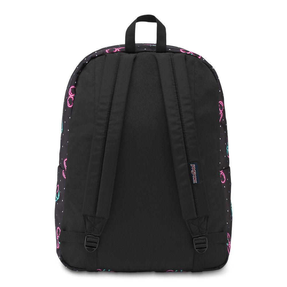 JanSport Superbreak Backpack - Neon Cherries - Classic, Ultralight