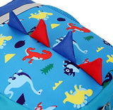 Kid Backpack Boy Preschool with Strap Dinosaur Blue Kindergarten Leash Bookbag