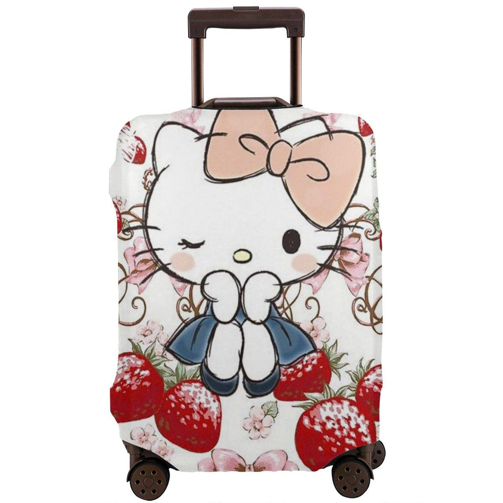 Hello Kitty Pose All Over 29.5 Hard-Sided Luggage Black