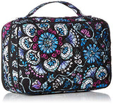 Vera Bradley womens Iconic Large Blush & Brush Case, Signature Cotton, Bramble, One Size