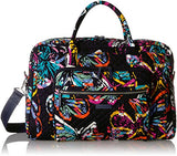 Vera Bradley Iconic Weekender Travel Bag, Signature Cotton, butterfly flutter