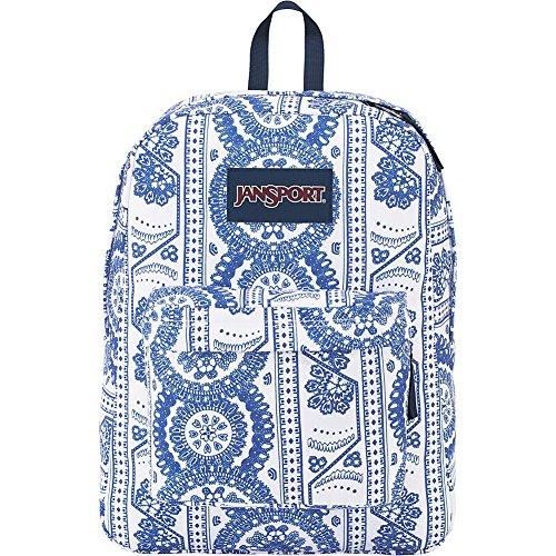 Jansport Js00T5010L0 Superbreak Backpack, White Swedish Lace