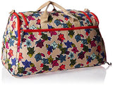 Vera Bradley Lighten Up Ultimate Gym Bag, Falling Flowers Neutral