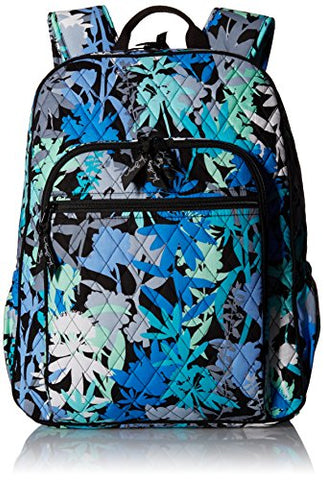 Women's Campus Tech Backpack, Signature Cotton, Camofloral