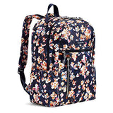 Vera Bradley Lighten Up Study Hall Backpack, Polyester, cut vines