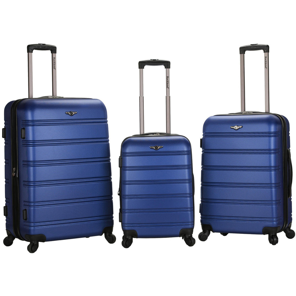 Rockland Luggage Carnival 3 Piece Hardside Spinner Luggage Set