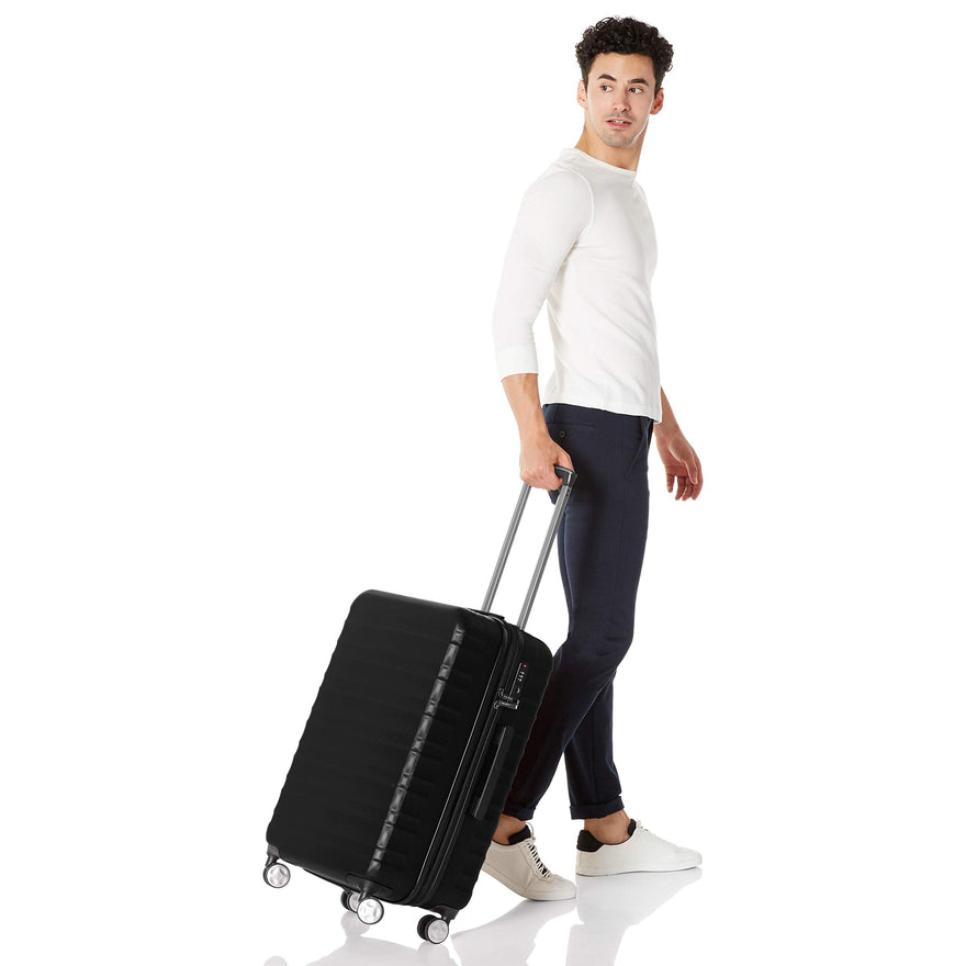 Amazonbasics premium hardside spinner luggage online