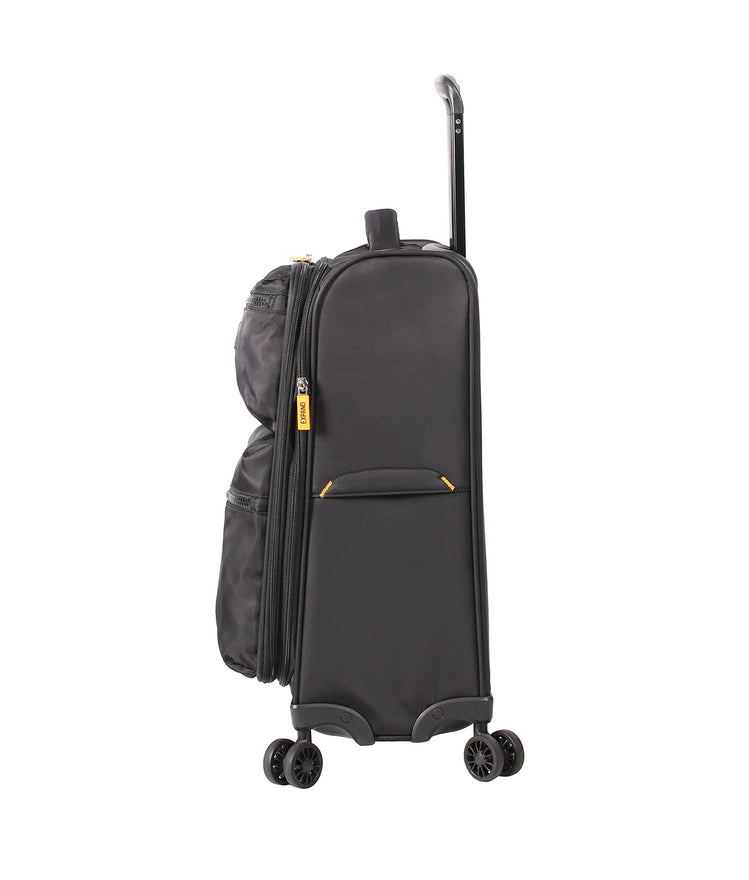 Lucas Luggage Accelerator 20 Soft Expandable Soft Duffel (Black)