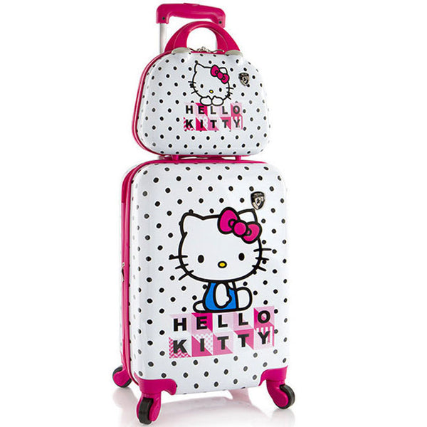 Shop Heys Hello Kitty 2 Piece Spinner Luggage Luggage Factory