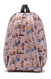 Vans womens VANS X PEANUTS DANCE PARTY CALICO SMALL BACKPACK VN-A3D93QIK - PEANUTS DANCE PARTY