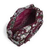 Vera Bradley Signature Cotton Compact Weekender, Bordeaux Blooms