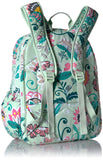 Vera Bradley Signature Cotton Campus, Mint Flowers