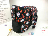 Hellokitty bag to receive bag KT portable folding 2 use backpack bag can set of luggage