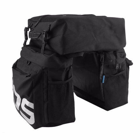 ROSWHEEL MTB Mountain Bike Carrier Rack Bag 3 In 1